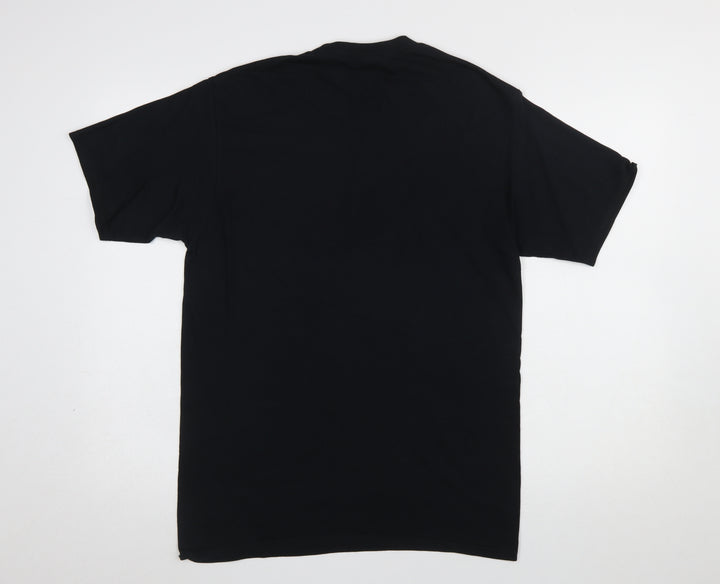 Port & Company Men's Black Evolution Graphic Music T-Shirt Medium