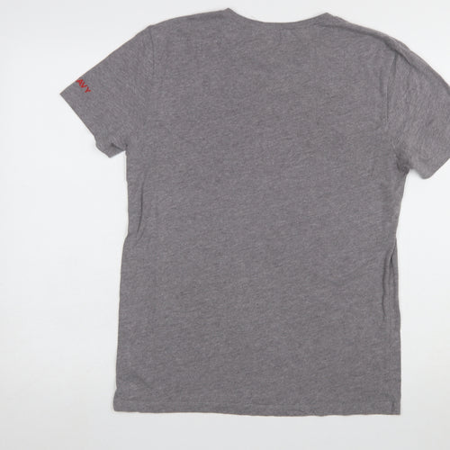Old Navy Men’s Grey Canada Flag Graphic T-Shirt Size S