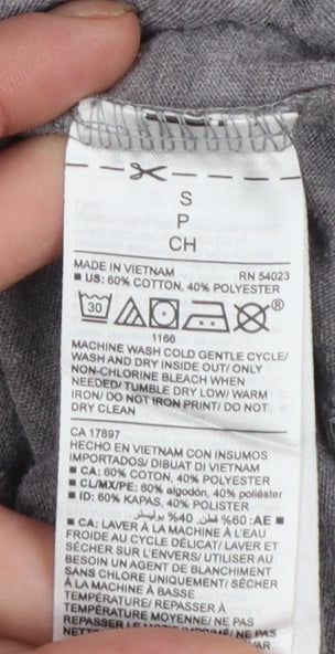 Old Navy Men’s Grey Canada Flag Graphic T-Shirt Size S