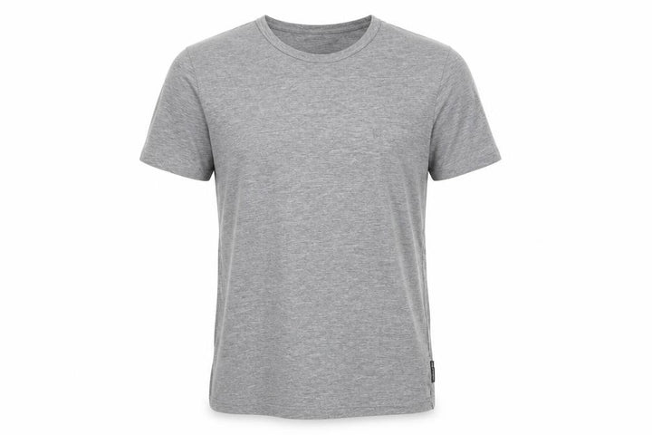 French Connection Men's Grey Slim Fit Crew Neck Short Sleeve T-Shirt S