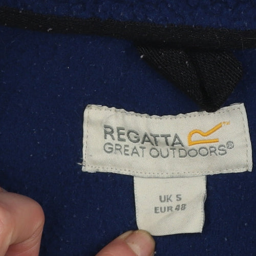 Regatta Men's Blue Fleece 1/4 Zip Pullover Sweatshirt L