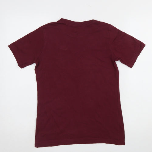 Nike Boys Red Sports Basic Cotton T-Shirt Size 13-14 Years