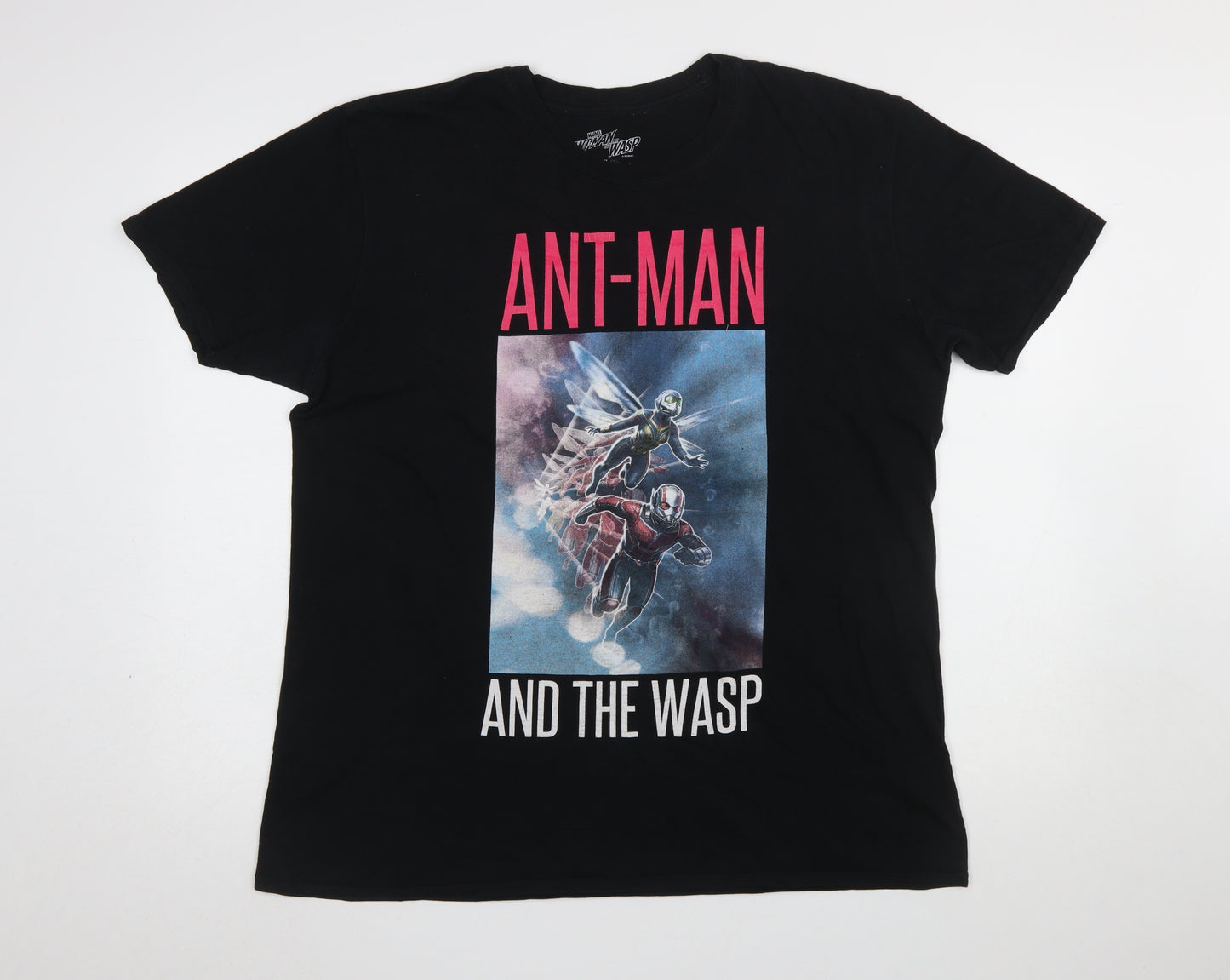 Marvel Ant-Man and The Wasp Black XL Men's Graphic T-Shirt
