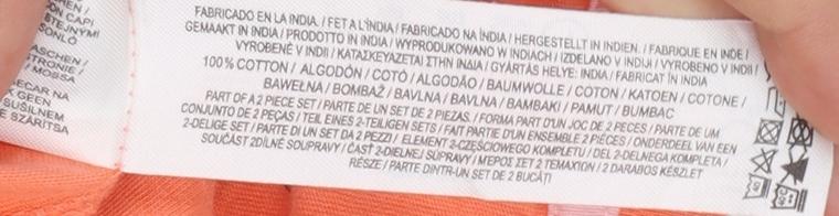 Disney Pluto Orange Cropped T-Shirt Primark Women L 100% Cotton
