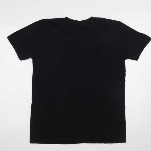 Gildan Men's Black Game of Thrones Graphic Print T-Shirt Size L