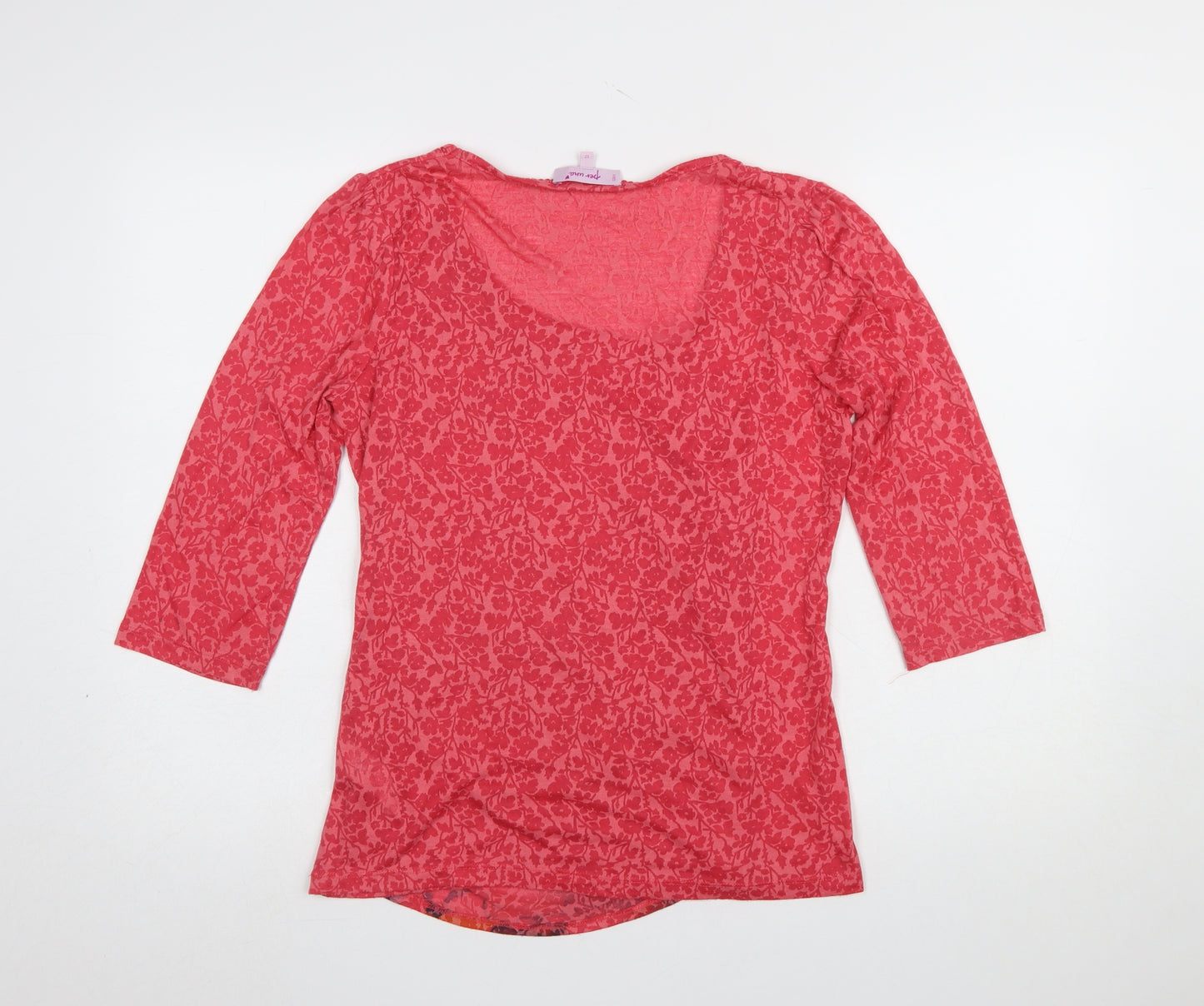 Marks and Spencer Per Una Women's Pink Floral Tunic Top Size 12