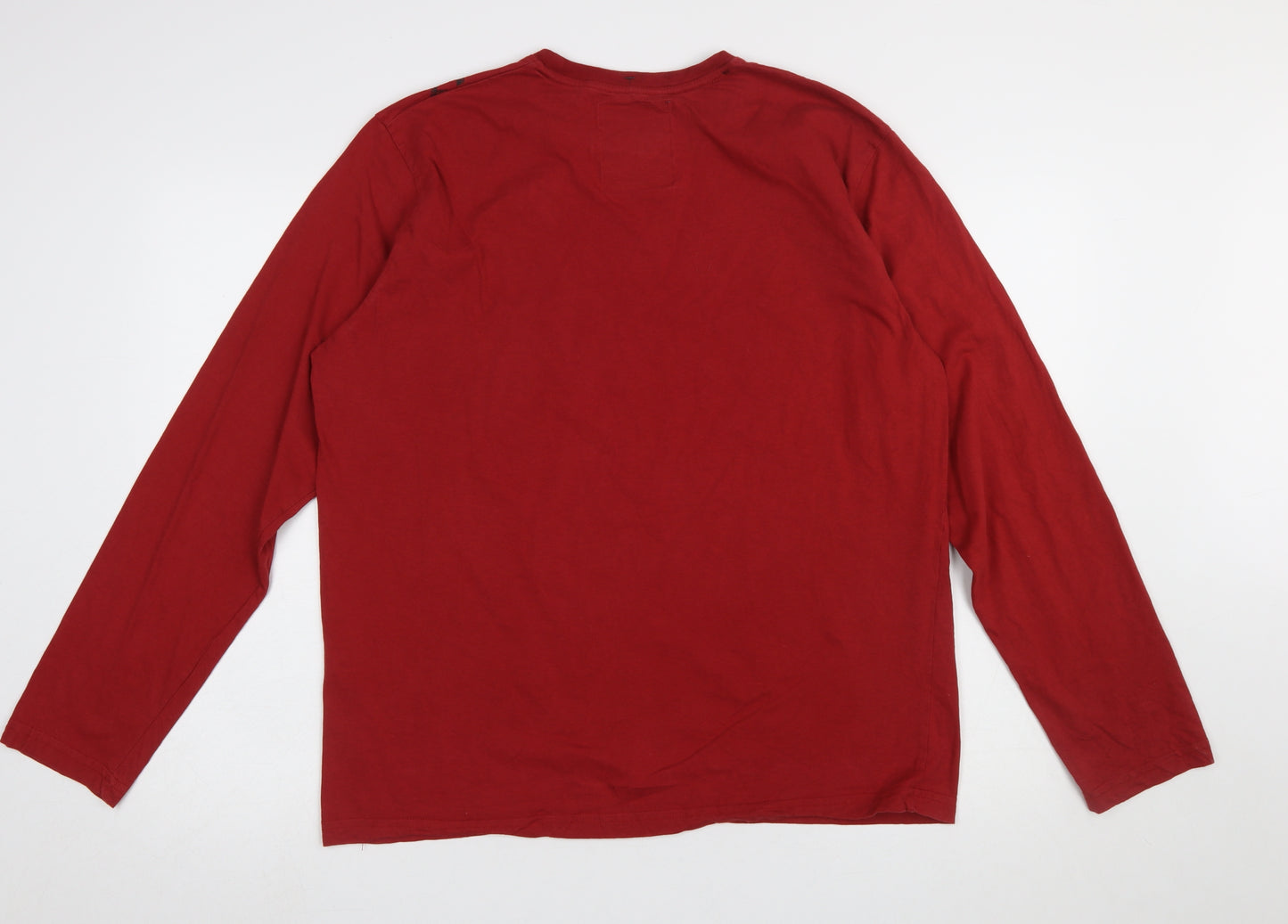 IndyStar by Joe Browns Men's Red XL Long Sleeve Rock Guitar T-Shirt