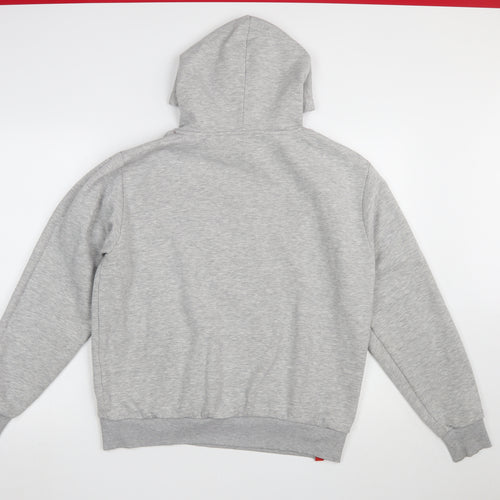 Disney Women Grey München Mickey Mouse Hoodie Size 14