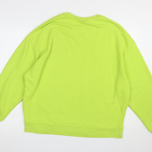 Primark Women’s Green Shrek Graphic Sweatshirt Size S Crew Neck