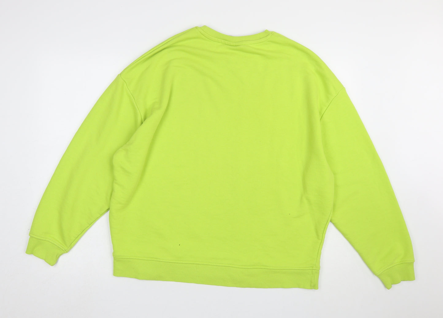 Primark Women’s Green Shrek Graphic Sweatshirt Size S Crew Neck