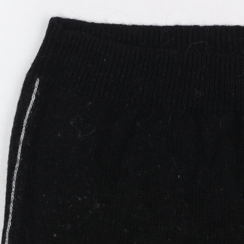 Disney Womens Black XS Mickey Mouse Knitted Pullover Jumper