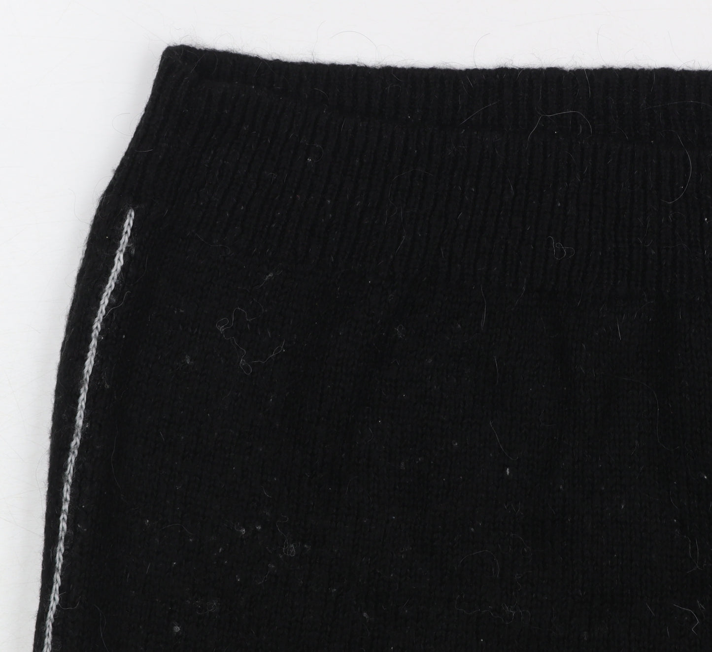 Disney Womens Black XS Mickey Mouse Knitted Pullover Jumper
