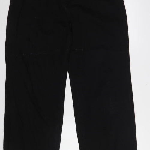 Ken Studio Women Black XL Wide-Leg Jeans Classic High Rise