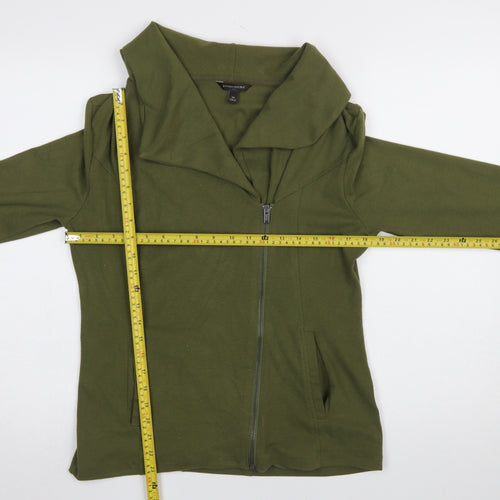 Banana Republic Women’s Green Full Zip Sweatshirt Jacket M