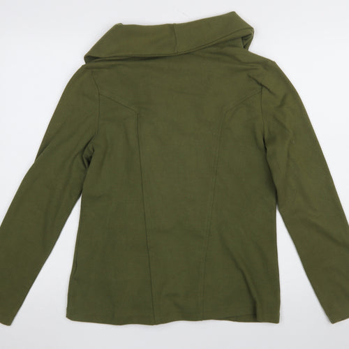Banana Republic Women’s Green Full Zip Sweatshirt Jacket M