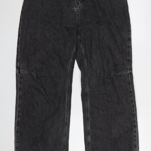 PSO Brand Women’s Black Straight Leg Jeans XL Cotton Blend Denim