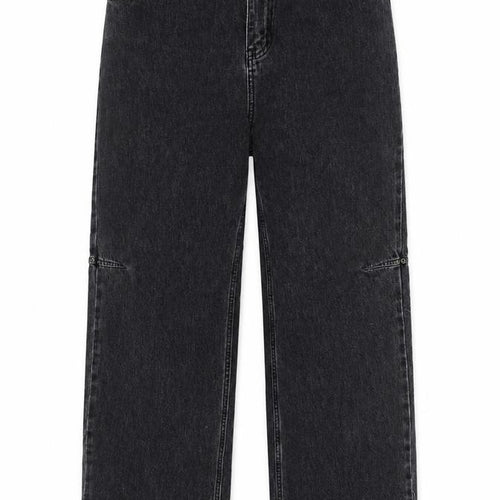 PSO Brand Women’s Black Straight Leg Jeans XL Cotton Blend Denim