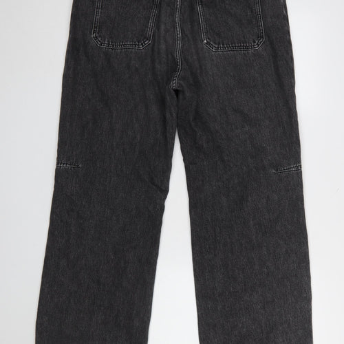PSO Brand Women’s Black Straight Leg Jeans XL Cotton Blend Denim