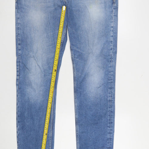 Killer Men’s Blue Skinny Mid Rise Denim Jeans Size 36