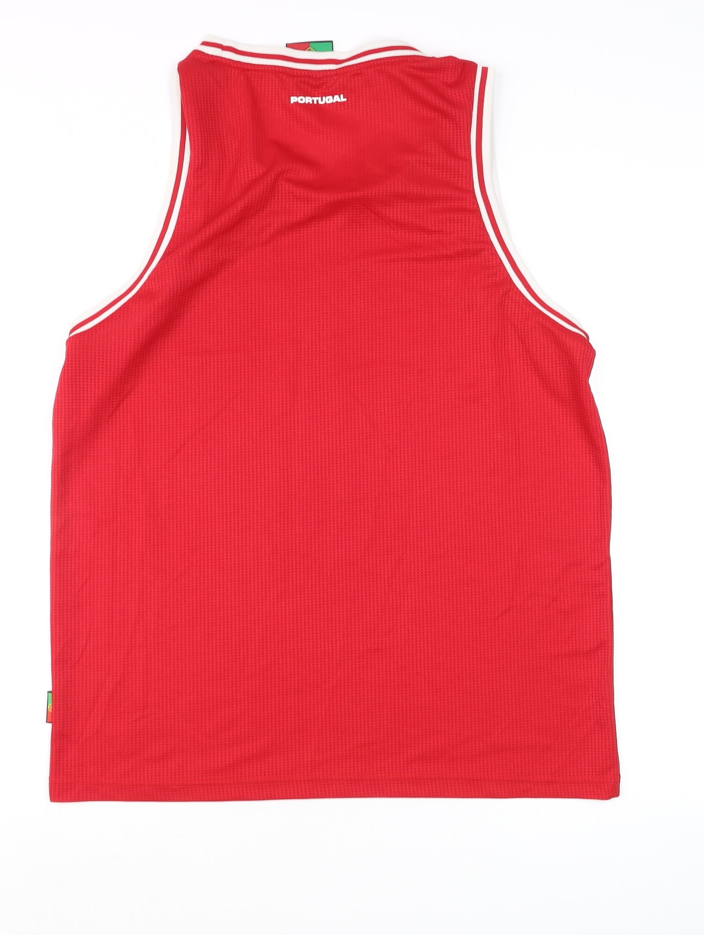 Força Portugal Men's Red Basketball Tank Top Jersey L