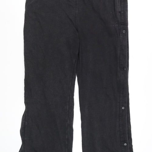 Fletcher x Supply & Demand Men's Black XL Track Pants with Snap Sides