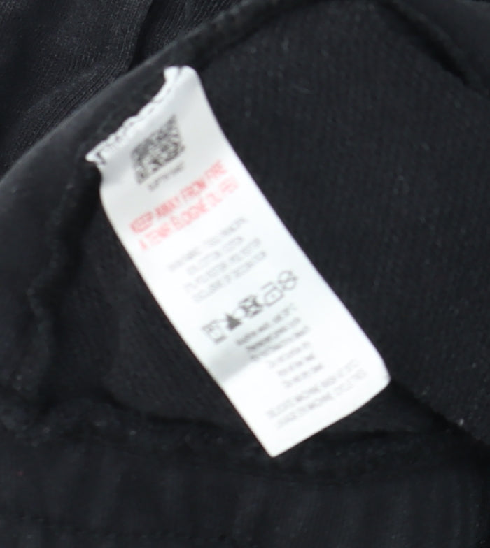 Fletcher x Supply & Demand Men's Black XL Track Pants with Snap Sides