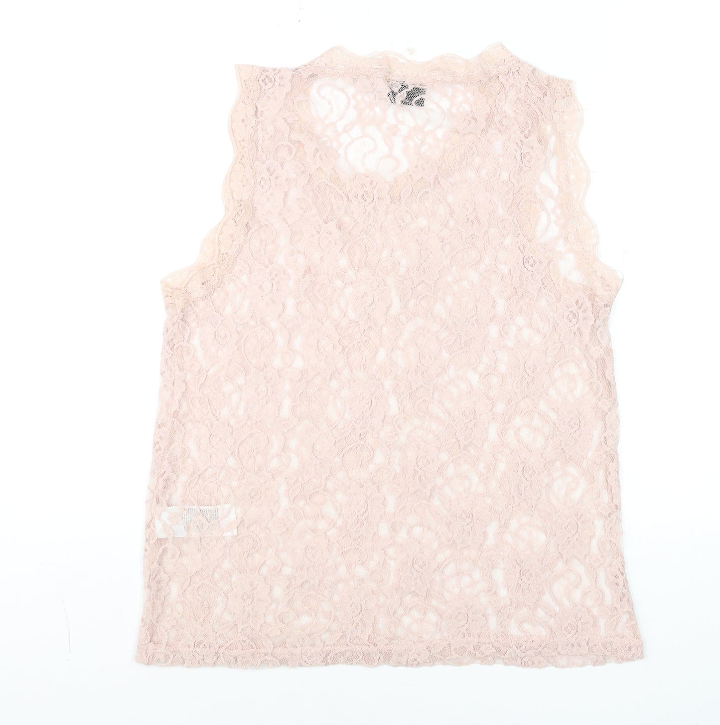 Vila Women’s Beige Lace Sleeveless Camisole Top XL