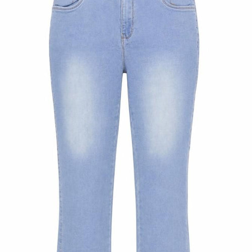 Dunnes Women Blue Size 12 Straight Leg Stretch Denim Jeans