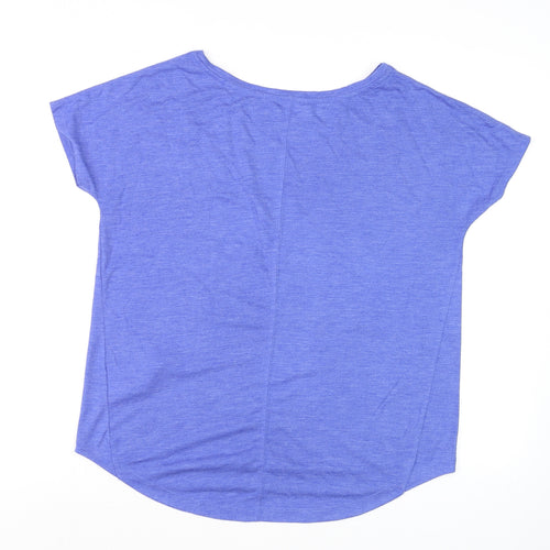 ASICS Men Blue MotionDry Sports T-Shirt Size M Lightweight Activewear