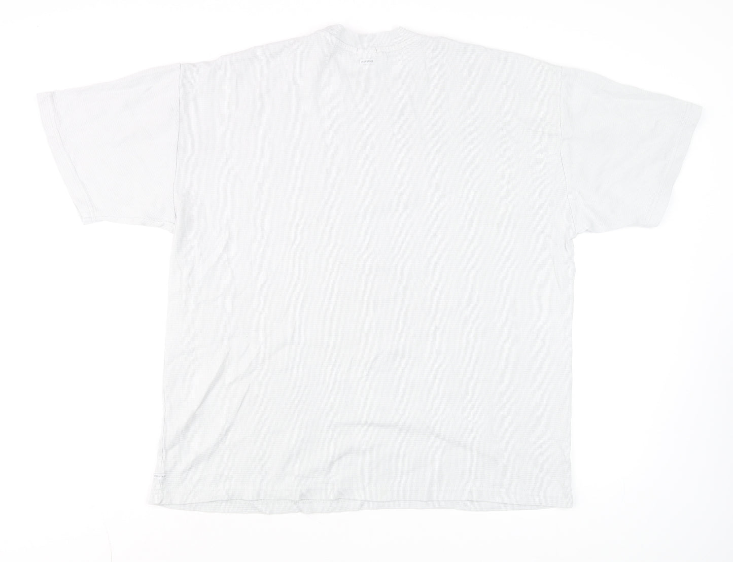 Industrie Men’s White Cotton Crew Neck T-Shirt Size L