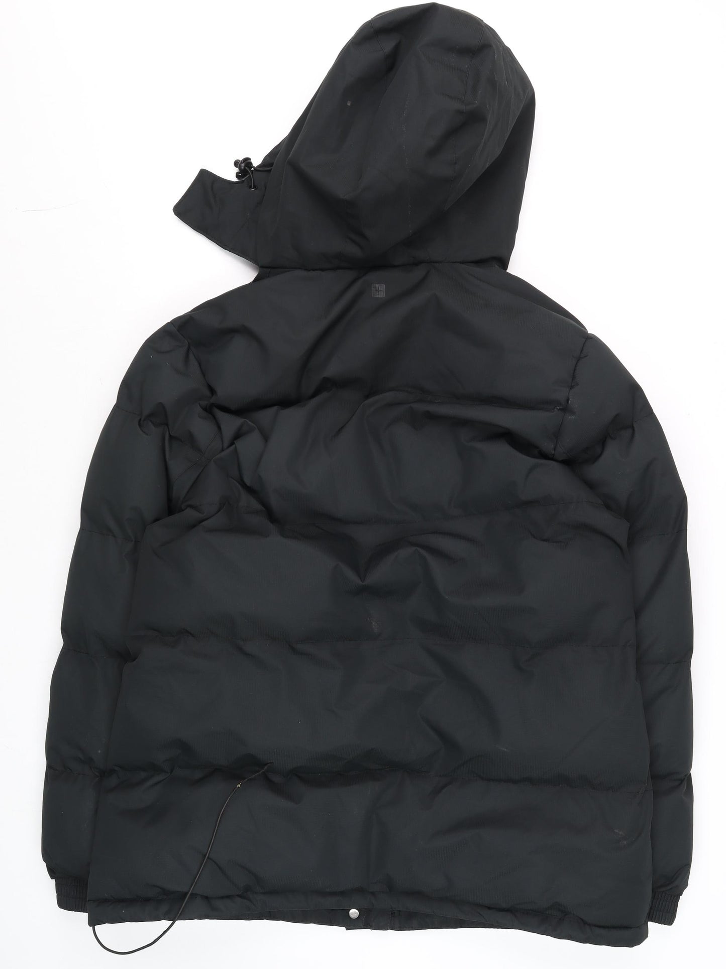Mountain Warehouse Womens Black Puffer Jacket UK14 Hooded Water Resistant Winter Coat