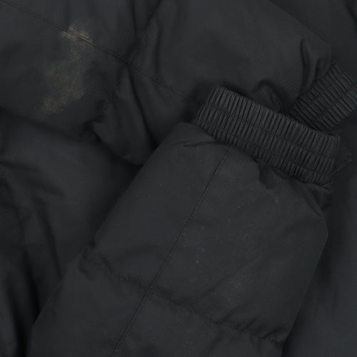 Mountain Warehouse Womens Black Puffer Jacket UK14 Hooded Water Resistant Winter Coat
