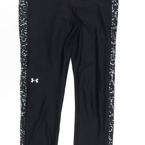 Under Armour Womens Black Medium Leggings Compression Trousers