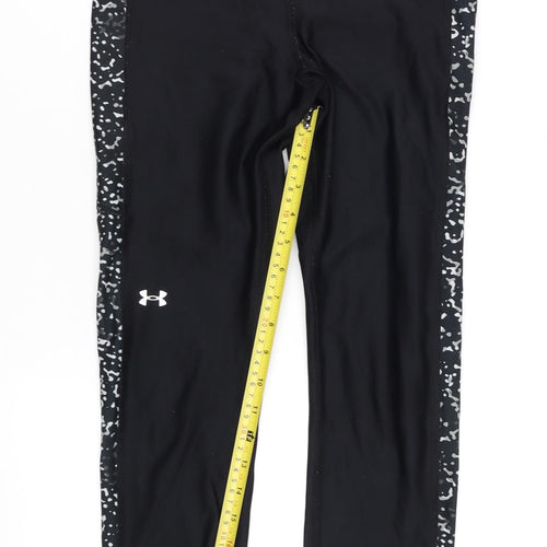 Under Armour Womens Black Medium Leggings Compression Trousers