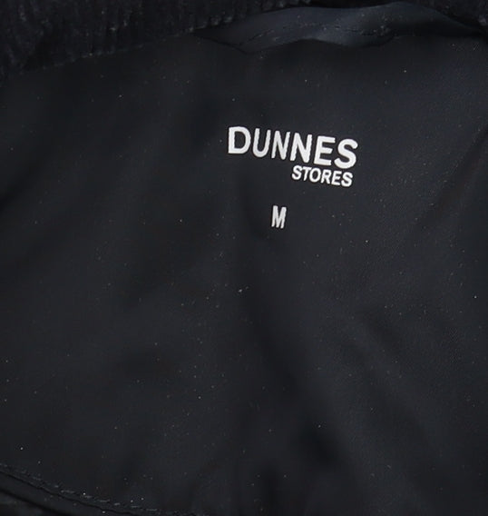 Dunnes Stores Men's Navy Quilted Mid-Length Polyester Jacket M