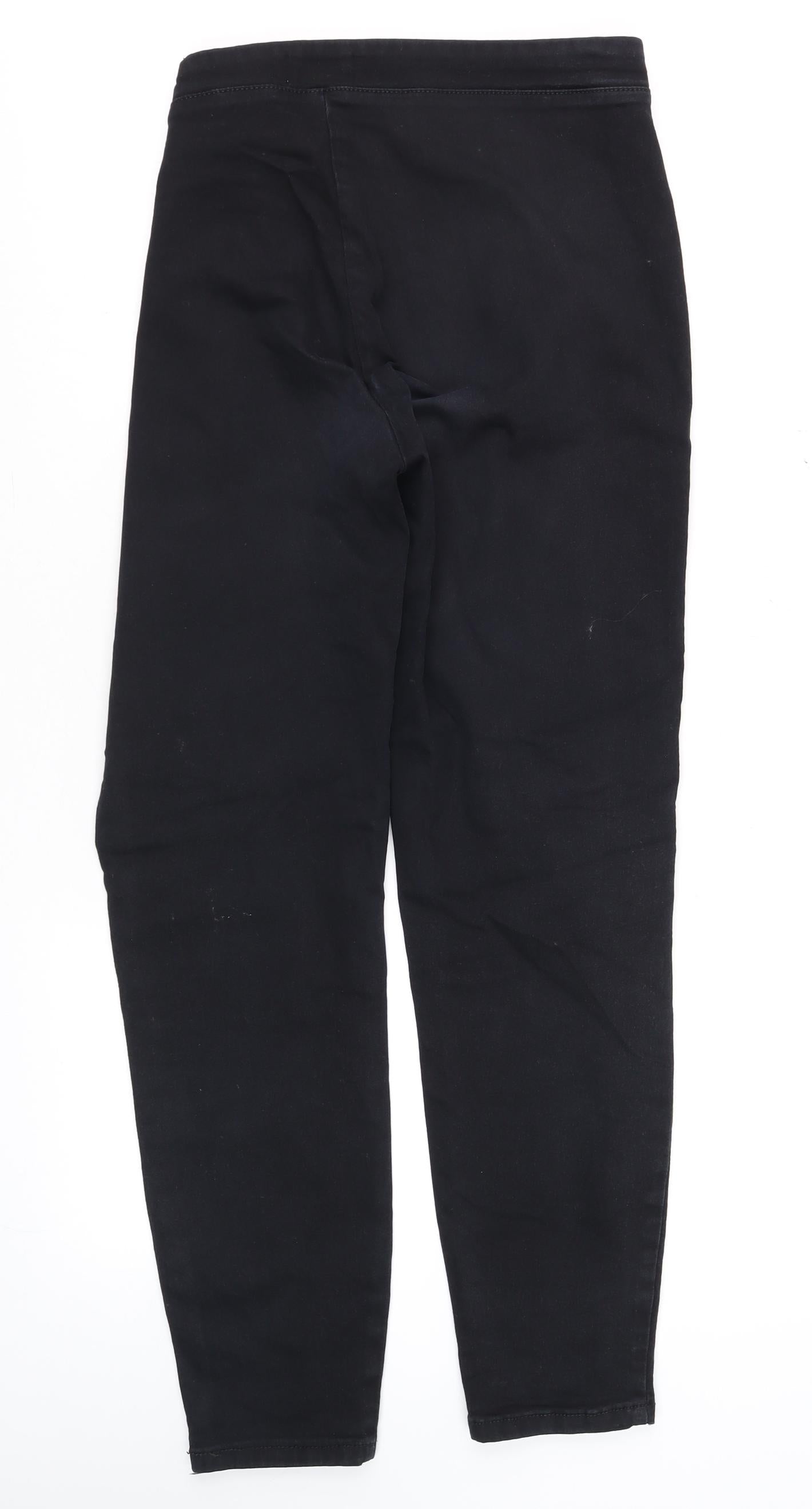 Savida Women's Black Skinny Stretch Jeans Size 14