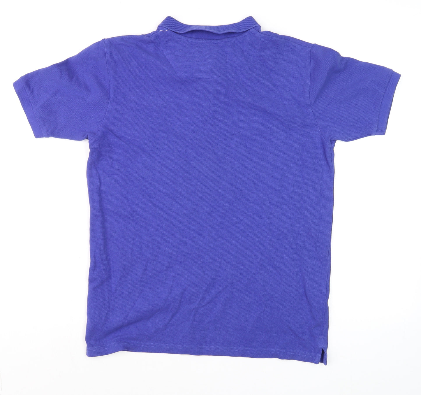 Lyle & Scott Junior Blue Cotton Polo Shirt 14 Years Regular Fit