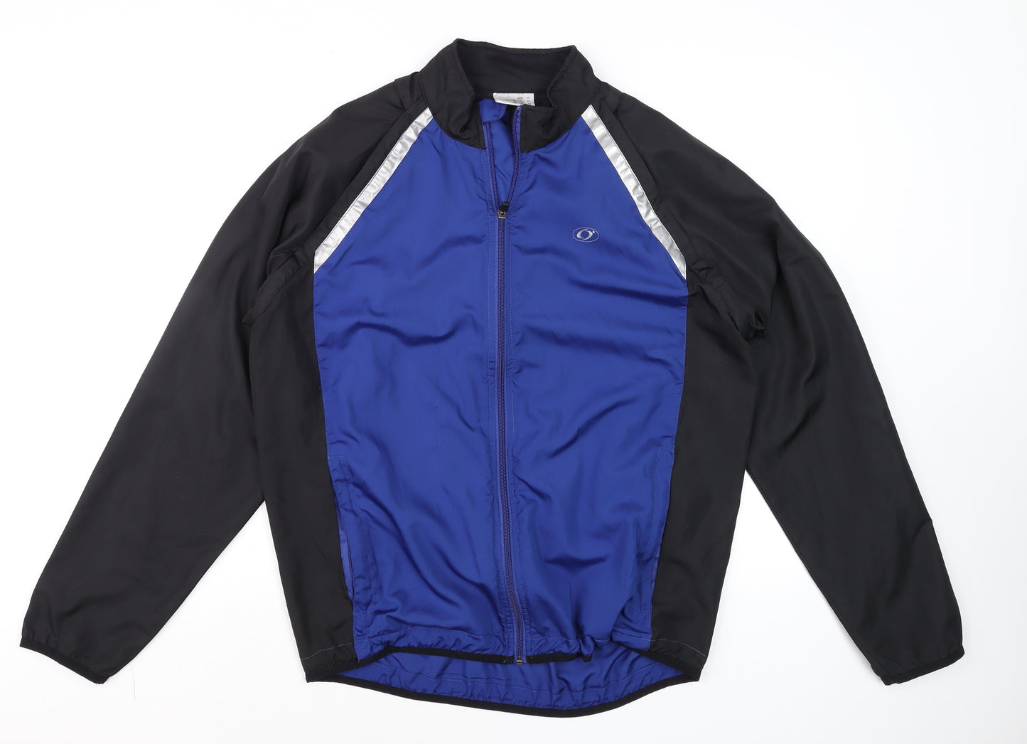 Dare2b Women's Blue and Black Long Sleeve Zip Cycling Top Size M