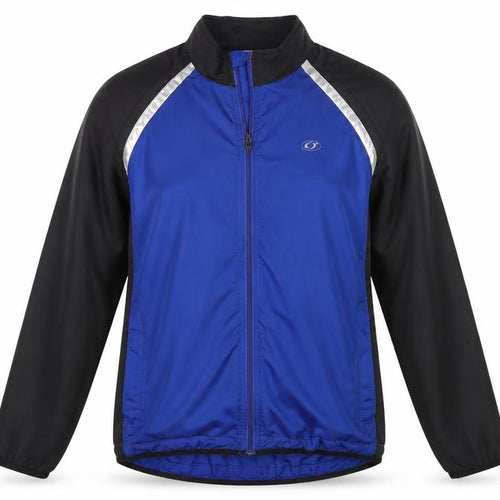 Dare2b Women's Blue and Black Long Sleeve Zip Cycling Top Size M