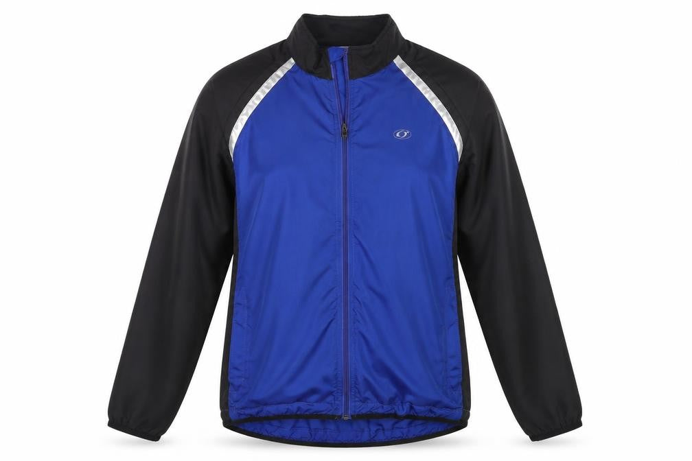 Dare2b Women's Blue and Black Long Sleeve Zip Cycling Top Size M