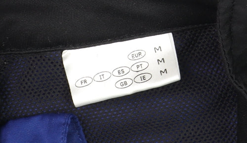 Dare2b Women's Blue and Black Long Sleeve Zip Cycling Top Size M