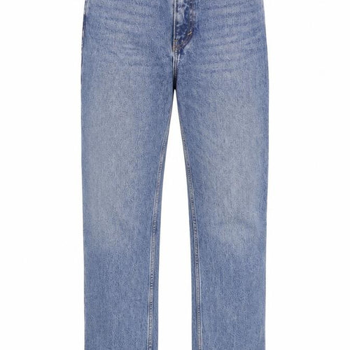 Weekday Men's Blue 26/32 Straight High Rise Denim Jeans