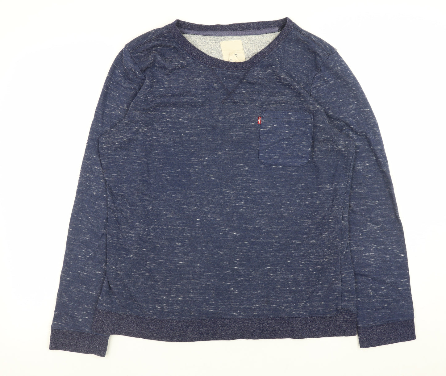 Levi's Men's Blue Crew Neck Sweatshirt XL Long Sleeve Pullover