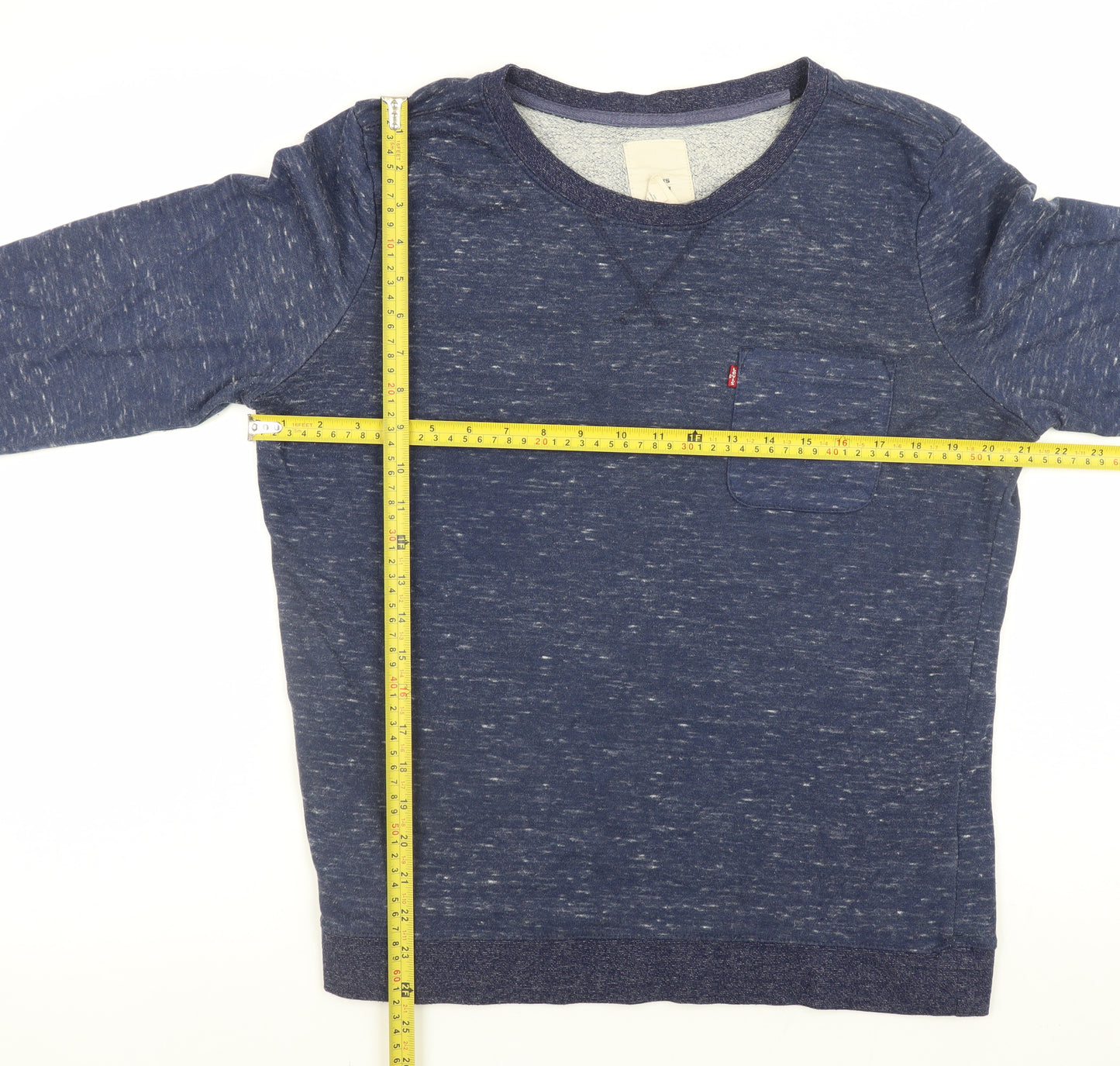 Levi's Men's Blue Crew Neck Sweatshirt XL Long Sleeve Pullover