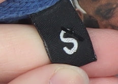 Branded Ltd Men's Blue Pullover Sweatshirt Size S Crew Neck Fleece Cotton Blend