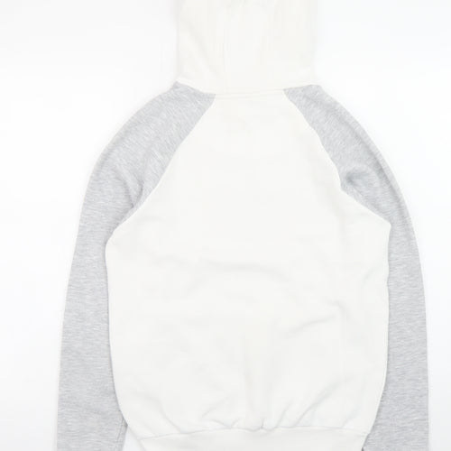 Nintendo 64 Men’s White & Grey Pullover Hoodie S Graphic Retro Gaming