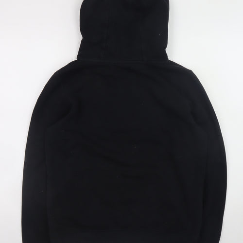 Next Teens Black Hoodie 14yrs 164cm Pullover 'The Future Is Now'
