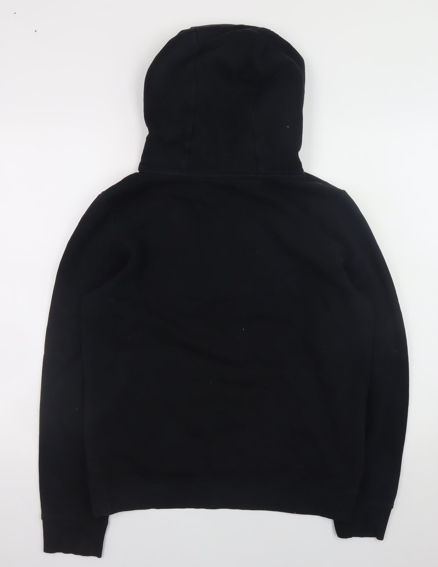Next Teens Black Hoodie 14yrs 164cm Pullover 'The Future Is Now'