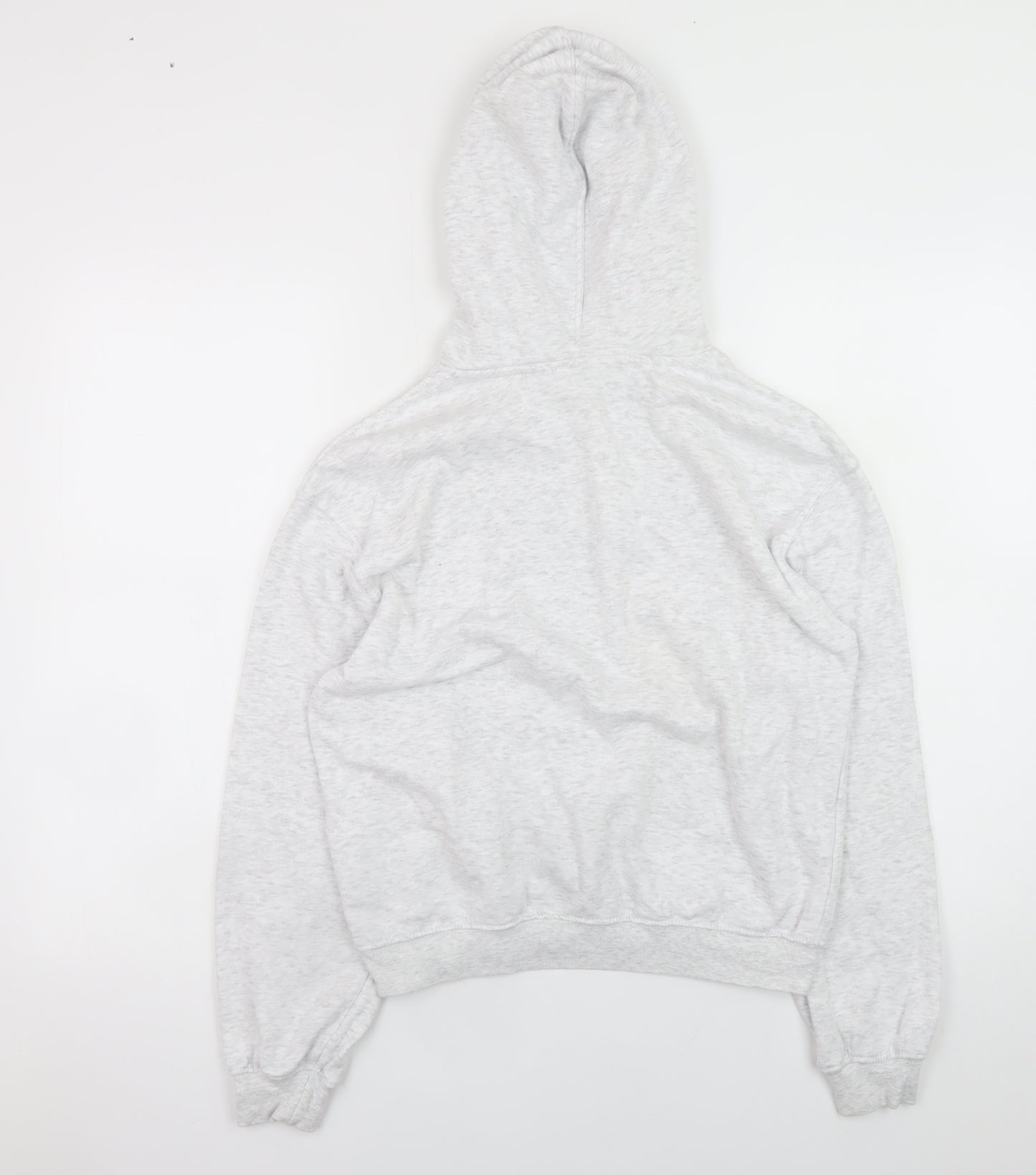 H&M Divided Women’s Grey Mind & Body Hoodie XS Pullover Cotton Blend