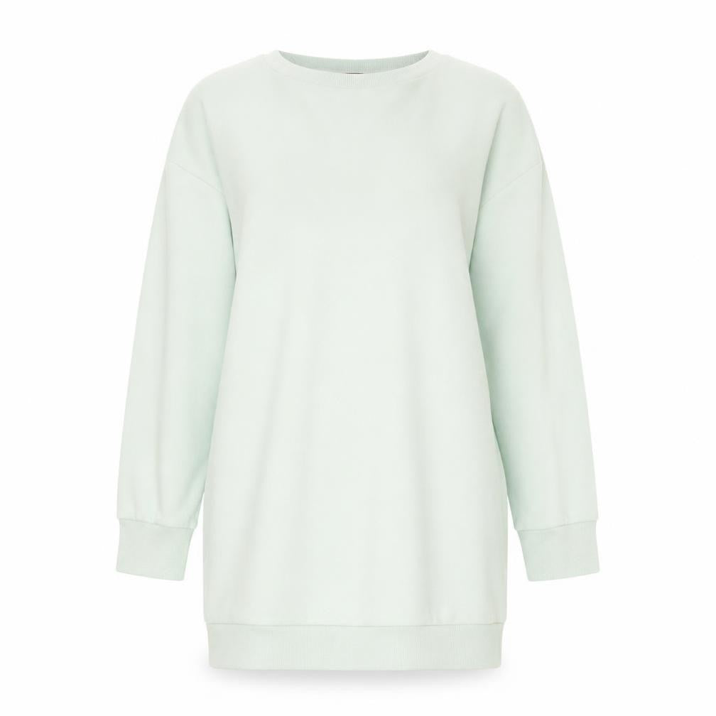 Dorothy Perkins Women Green Size 8 Long Sleeve T-Shirt Dress